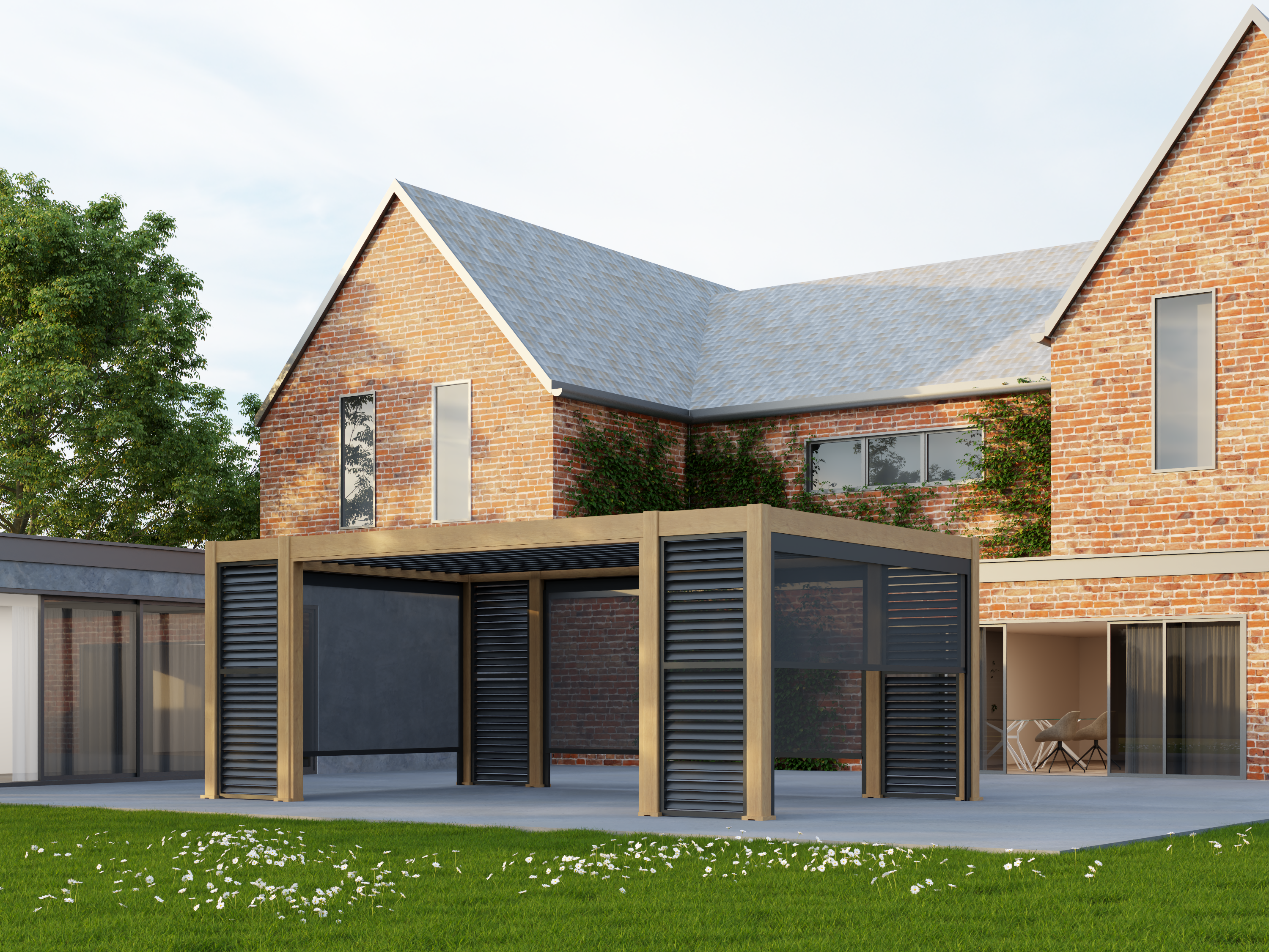 Celtic Leisure Saturn Aluminium Pergola