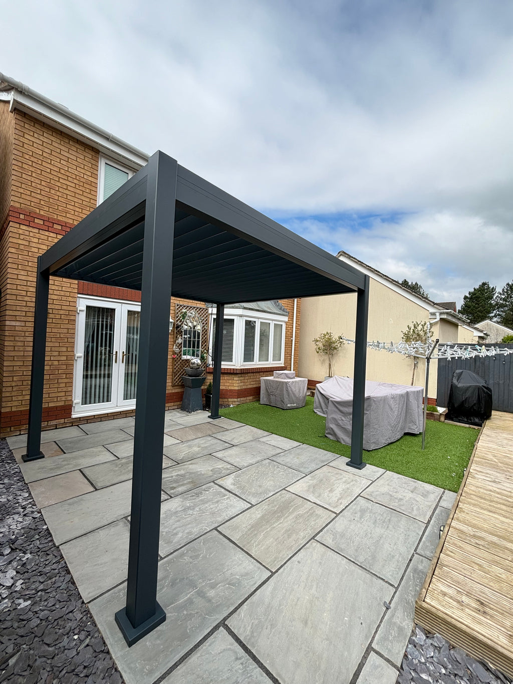 Celtic Leisure Cloud Steel Pergola