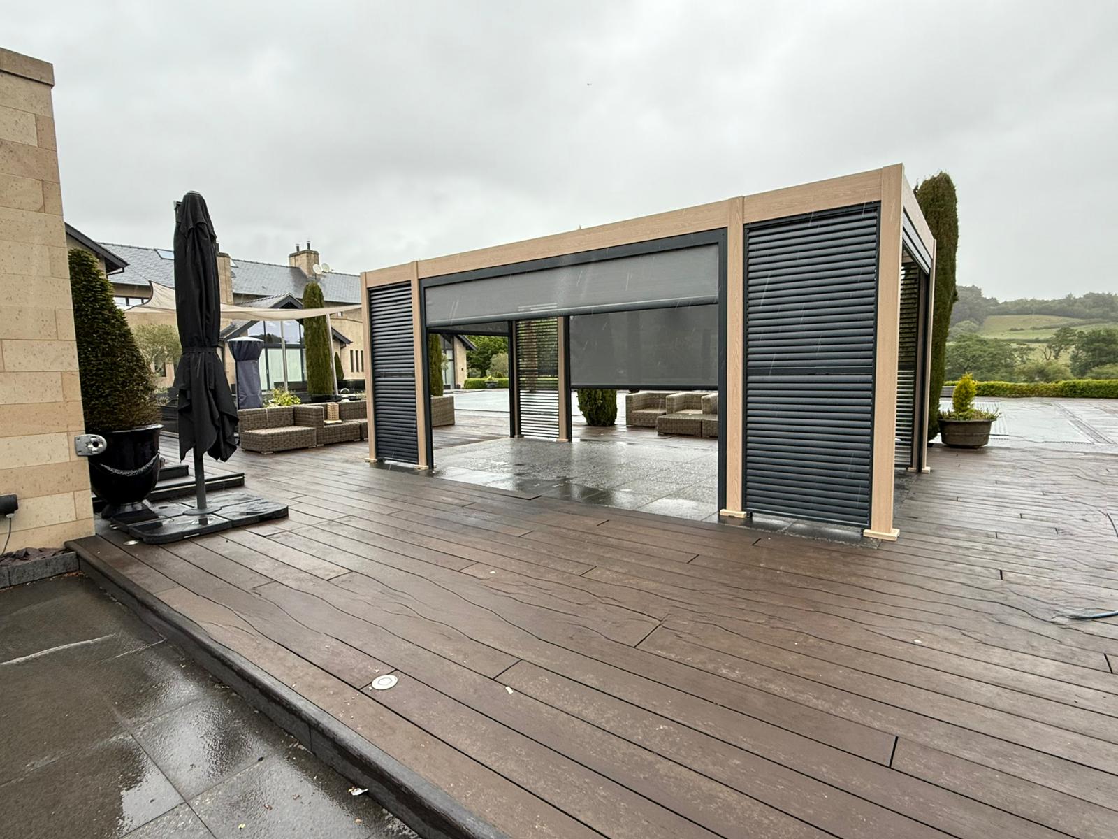 Celtic Leisure Saturn Aluminium Pergola