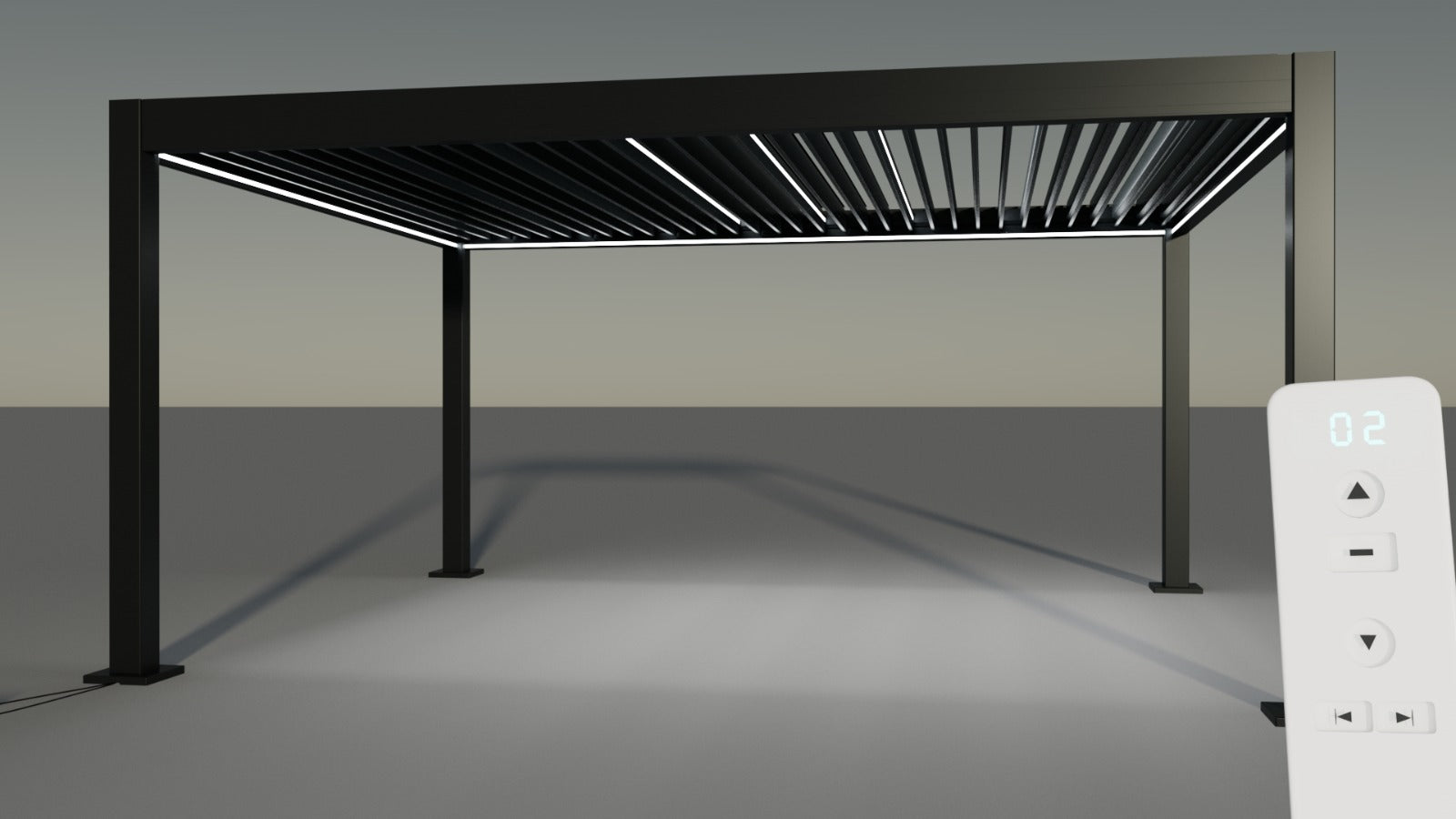 Celtic Leisure Jupiter Motorised Aluminium Pergola