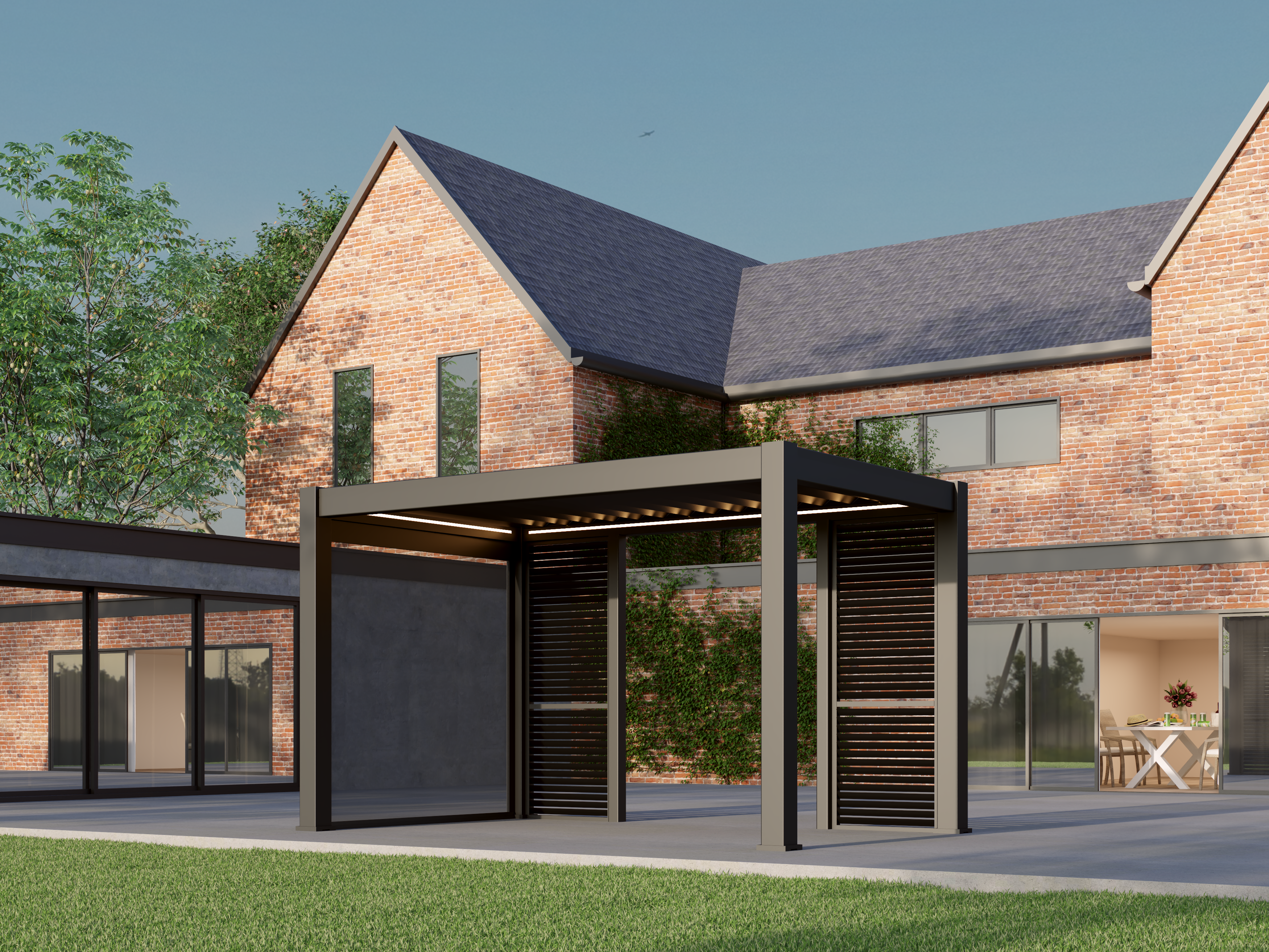 Celtic Leisure Starlight Retractable Roof Aluminium Pergola